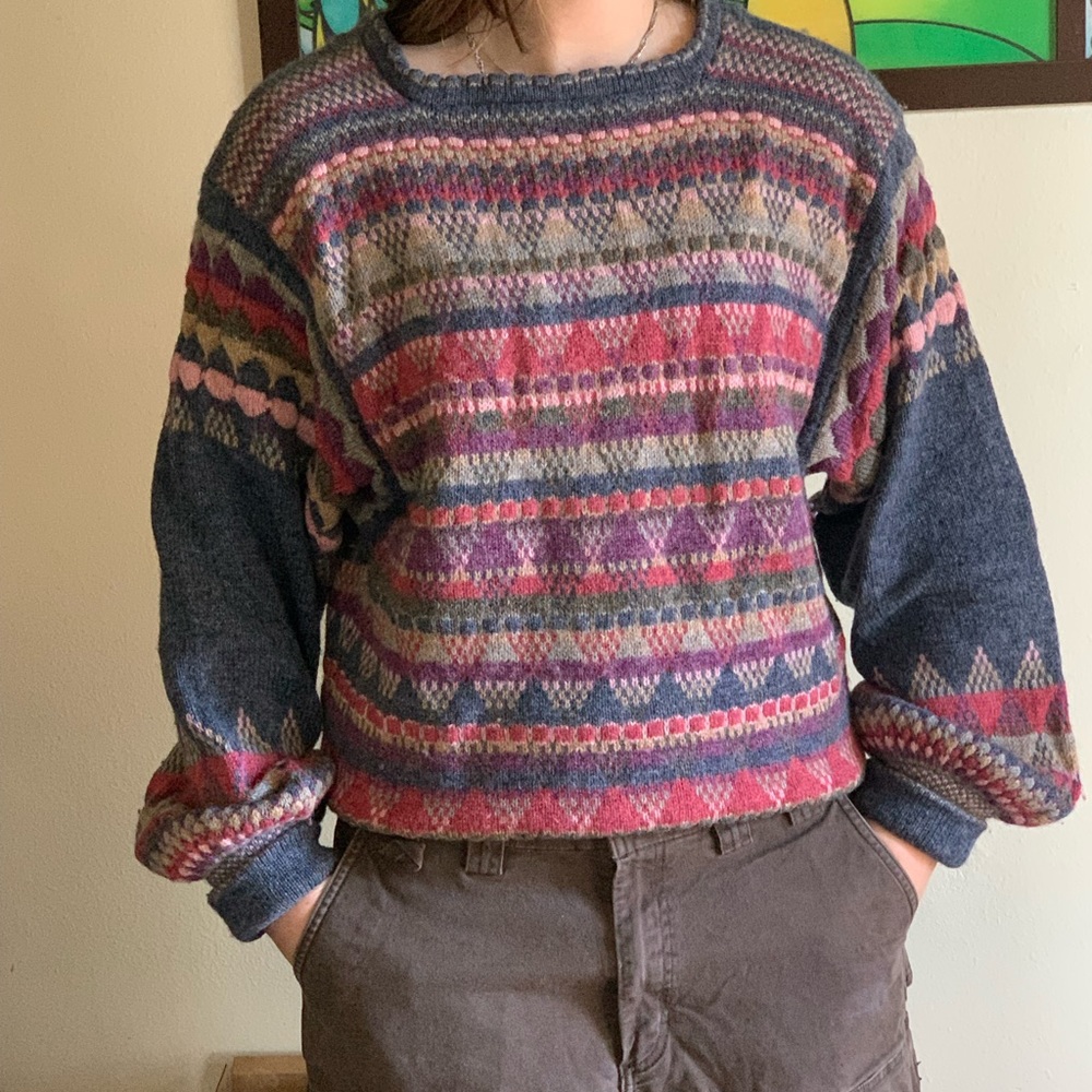 Large grandma sweater